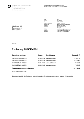 Commercial invoice (GTMS) (PDF preview)