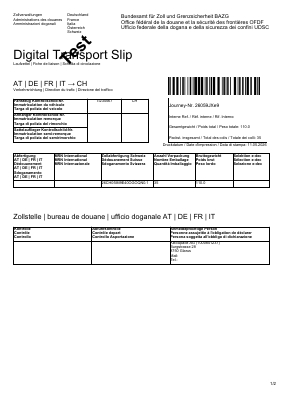 PADTS — digital transport slip (PDF preview)