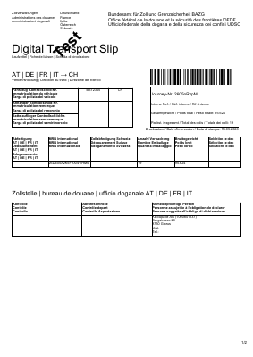 PADTS — digital transport slip (PDF preview)