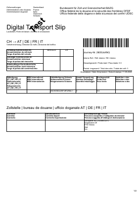 PADTS — digital transport slip (PDF preview)